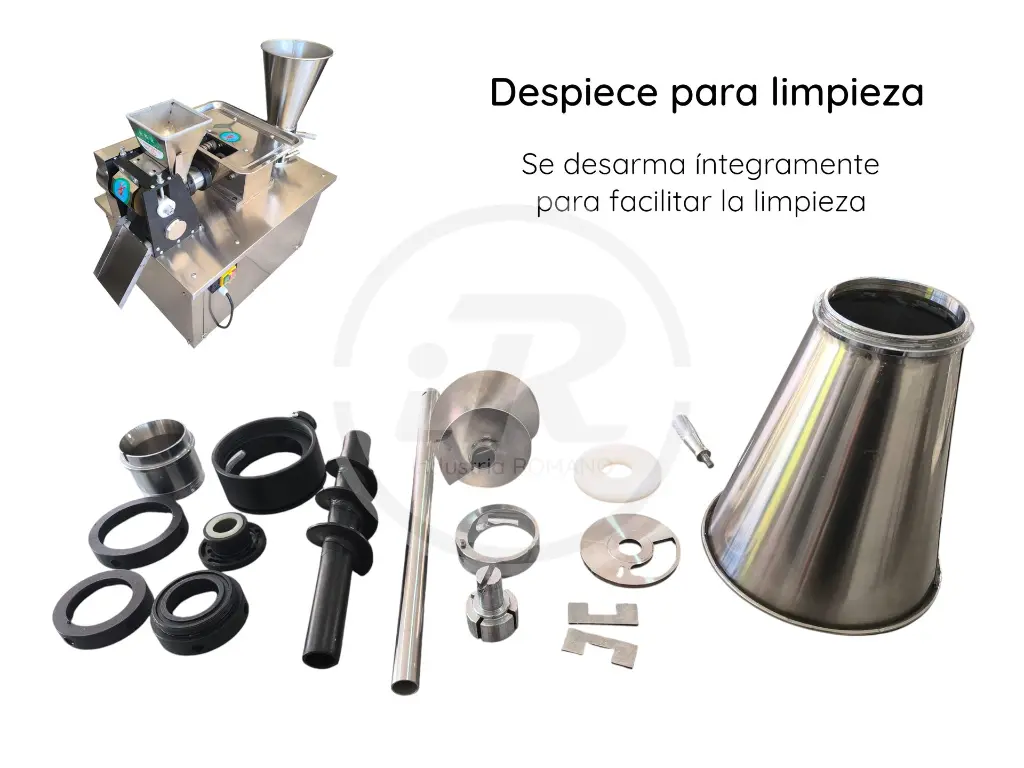 Despiece de limpieza conformadora de empanadas (iR).webp