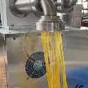 Vista produccion fideos cinta con extrusora automática continua 150 kg h. iR.webp