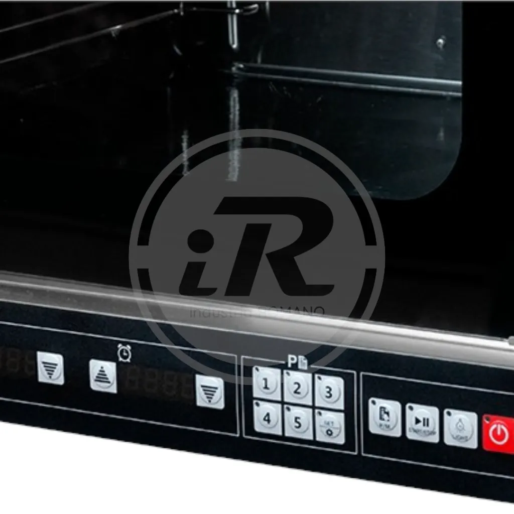 Vista panel digital horno convector 4 bandejas 44 x 32 iR.webp